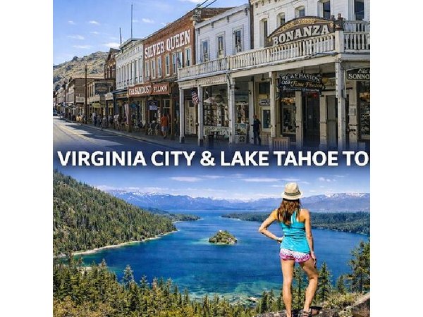 Virginia City and Lake Tahoe Full Day Small Group Tour from Reno