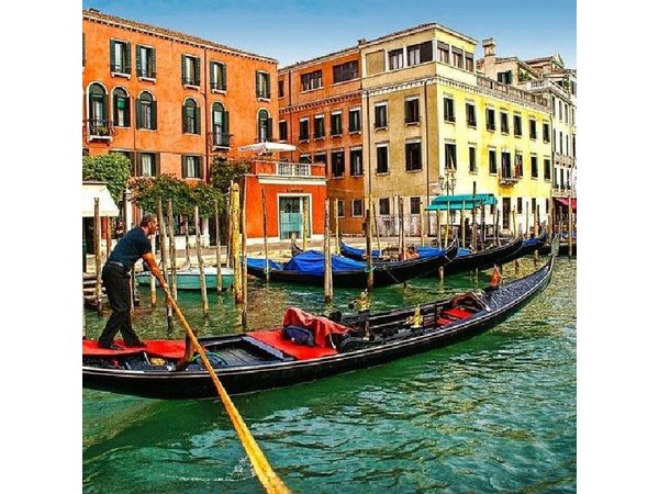 Morning City Walking and Gondola Ride Tour in Venice + Ebook