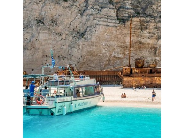 Zakynthos VIP Above & Beyond Shipwreck & Blue Caves Tour
