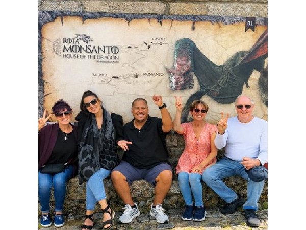 Monsanto (TV's Game of Thrones) Full Day Private Tour from Lisbon