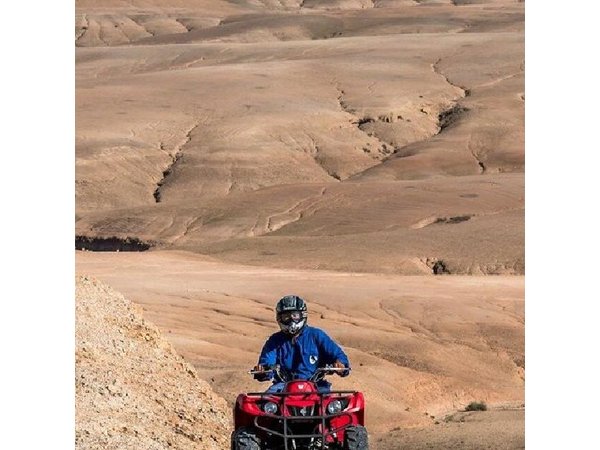 Marrakech: Agafay Desert ,Camel Ride & quad bike and Dinner show