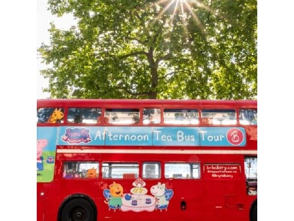 Peppa Pig Afternoon Tea London Bus Tour