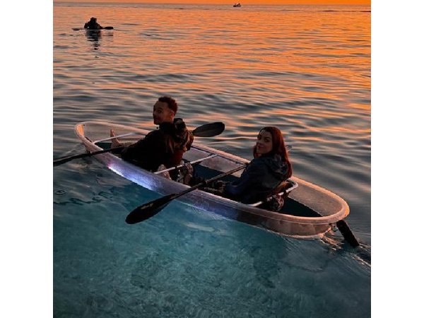 Transparent Kayak Sunset to Dusk Glow Experience from Pula