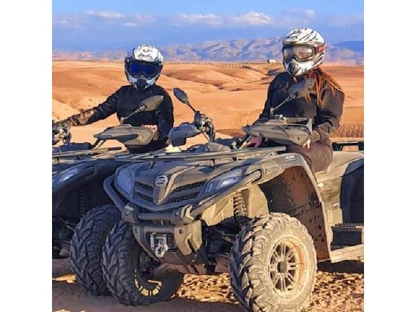 Marrakech Palmeraie Quad Bike Desert Adventure