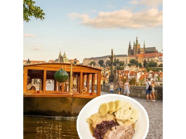 Prague Walking Tour with River Boat Cruise and Lunch - 6 hours