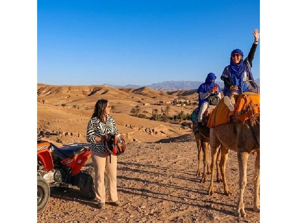 Camel Ride & Quad Bike Adventure in Marrakech’s Palmeraie Oasis