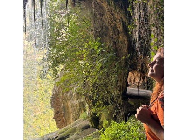 Trip from Barcelona: Mountains, Waterfall & Cliffside Monastery