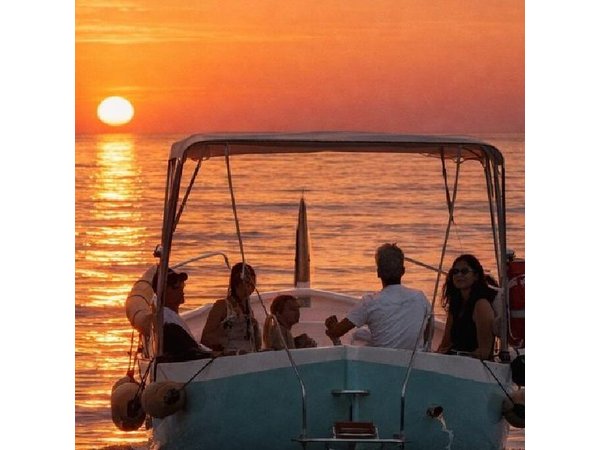 Cinque Terre Sunset Tour by Private Boat with Pesto and Typical Wine