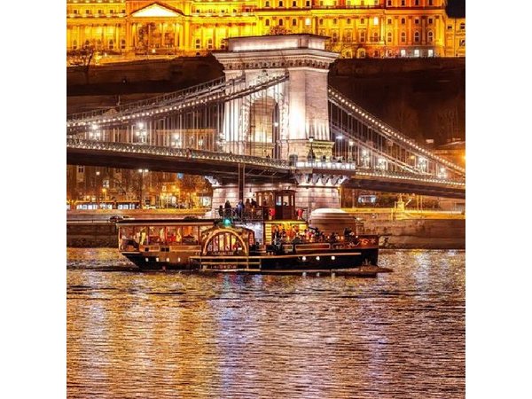 Budapest Paddle Steamer Danube Cruise with Tokaj & Audio Guide