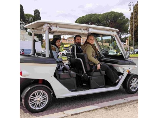 Rome: Full-Day Golf Cart Tour with Lunch