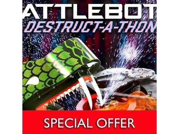 Battle Bots Destruct-A-Thon: Killer Robots Fighting in Las Vegas