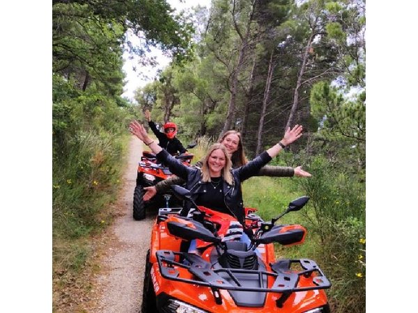 Quad tour to makarska Riviera with Offroad -trail