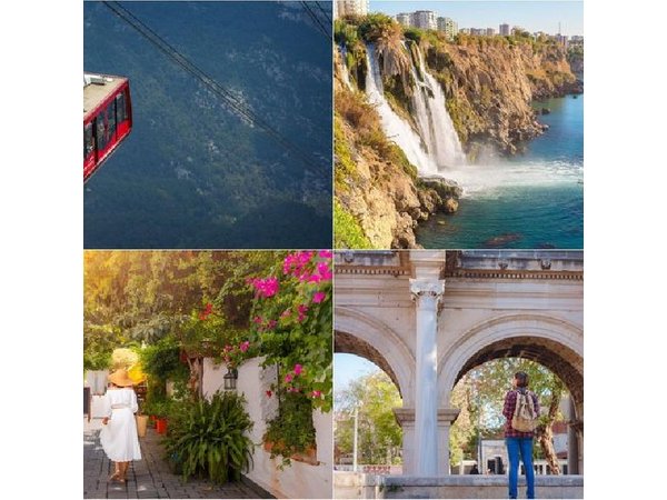 Antalya City Tour: Old Town, Waterfalls, Boat & Cable Car