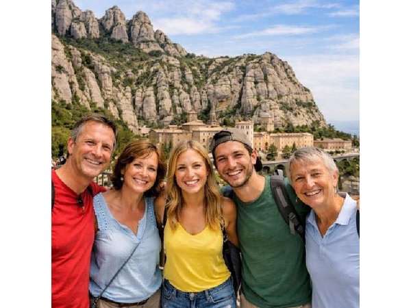 Barcelona & Montserrat: semi-private with pickup & skip-the-line
