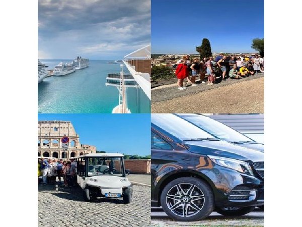 Exclusive 6 hours tour of Rome in Golf cart for Cruisers