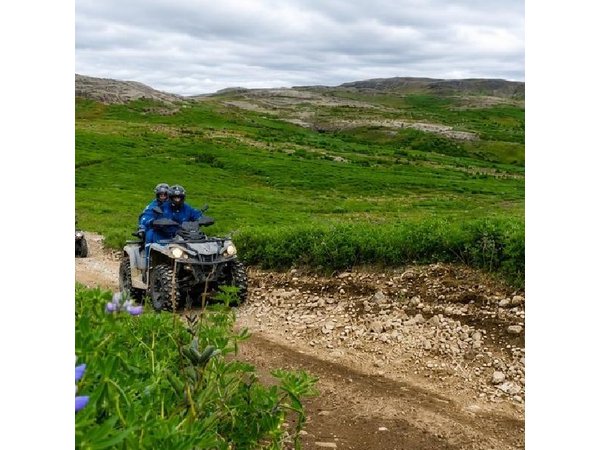 1 Hour ATV Quad Tour : Pick up from Reykjavik (2 persons per ATV)