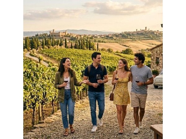 Tuscany Wine Tour from Rome with Private Driver