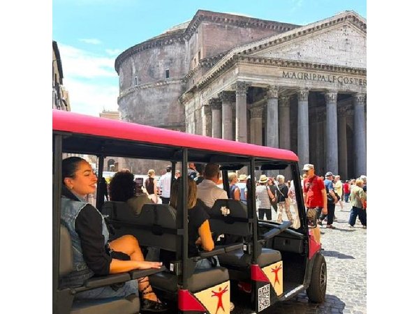 Rome 1 Hour Golf Cart Experience