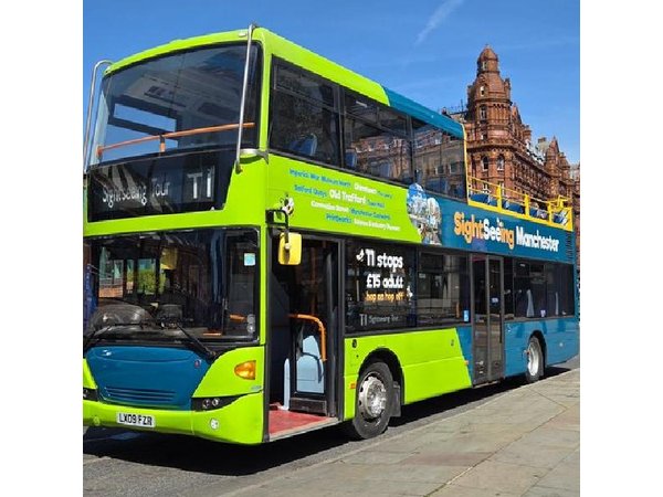 Manchester: Sightseeing Open-Top Bus Tour