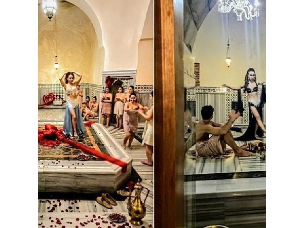 Istanbul: Hamam Party, Food, Scrub, Foam Make & Belly Dance Show