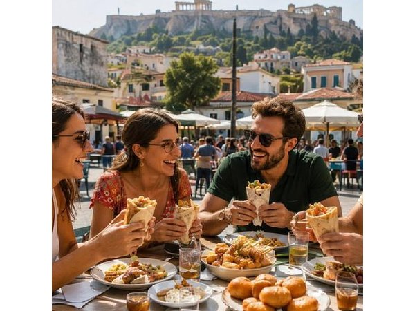 Athens Food Tour: Tastings in Monastiraki & Psirri (Full Meal)