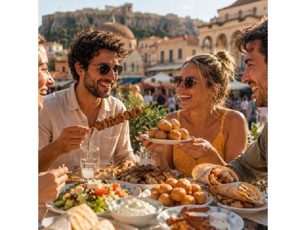 Athens Food Tour: Tastings in Monastiraki & Psirri (Full Meal)