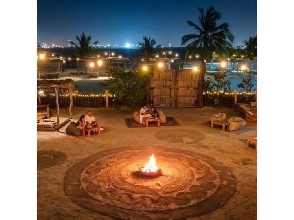 Private Island Dinner with Bonfire, DJ and Cartagena Skyline