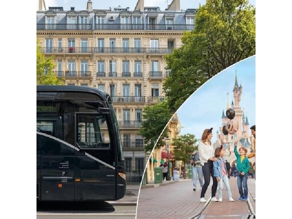 Disneyland® Paris 1 Day Ticket with Transport from Paris