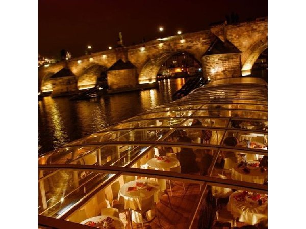 3-Hour Prague by Night Dinner Cruise