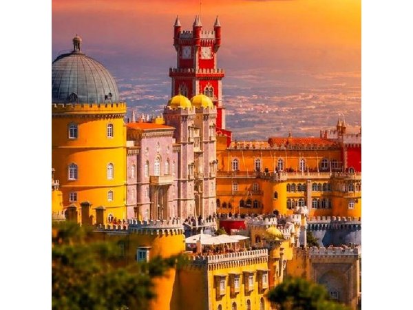 From Lisbon, Sintra, Pena Palace, Cabo Roca & Cascais Tour