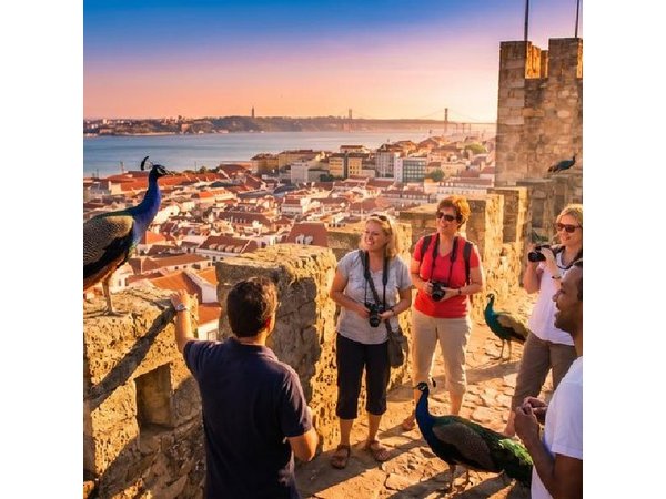Lisbon: Castle Skip-the-Line & Old Town (add-on Fado Dinner)