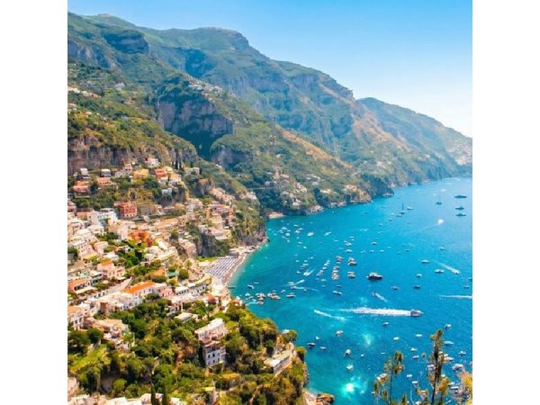 From Rome: Amalfi Coast Cruise, Positano, Ravello & Seaside Lunch