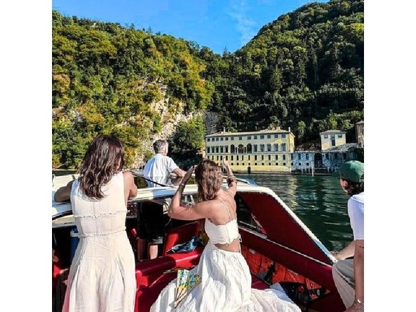 Lake Como Private Tour Vintage Boat Nesso Waterfall and Bridge