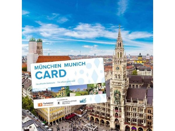 Official Munich City Card with public transport & discounts