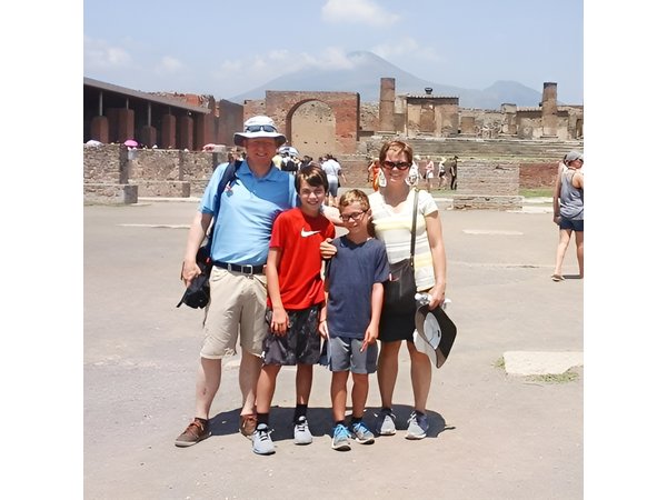 Rome to Pompeii for Kids and Families with lunch at Winefarm