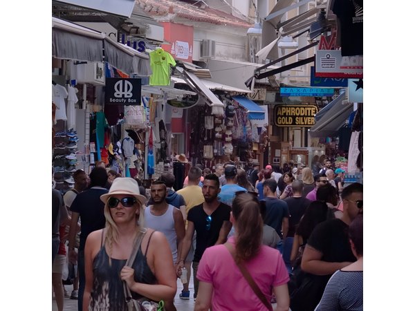 Shopping in Athens Small Group Walking Tour