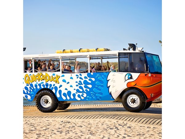 Gold Coast Quack'rDuck Amphibious Tour from Surfers Paradise