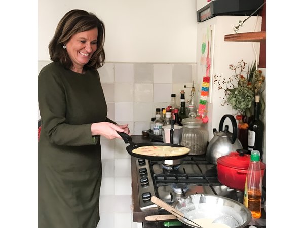 Private Dutch Pancake Cooking Class in an Amsterdam Canal Home