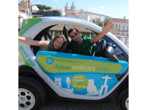 Eco Car Twizy Tour - Lisbon Downtown and Belém with GPS Audio Guide