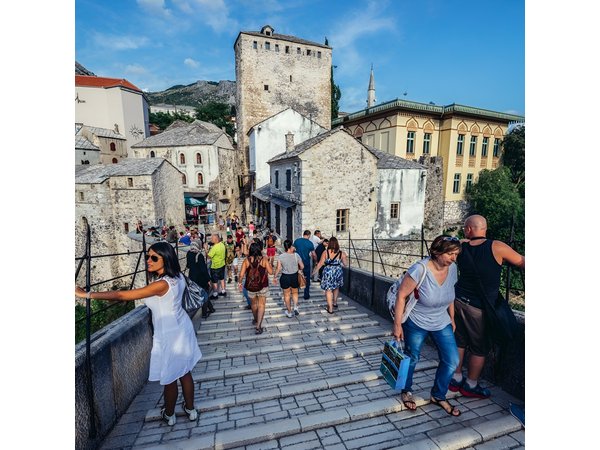 Traces of Orient in Mostar from Dubrovnik