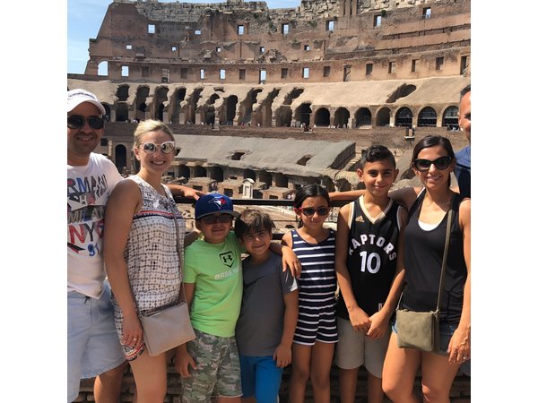 Colosseum Forum Ancient Rome Small Group Tour for Kids Families