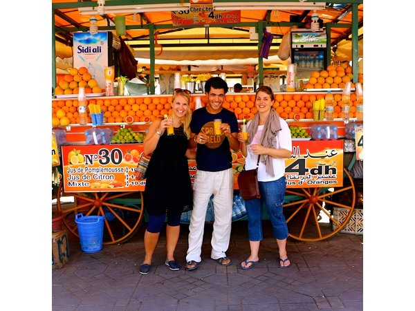 Marrakech Private Full-Day Walking Tour with Hotel Pickup and Drop-Off