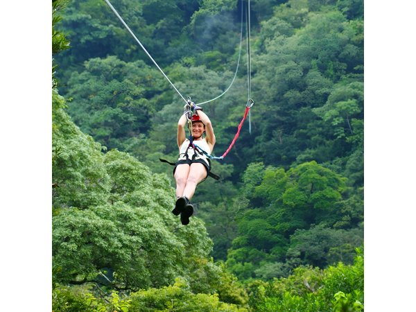 Zipline Tour in Braulio Carrillo National Park From San José