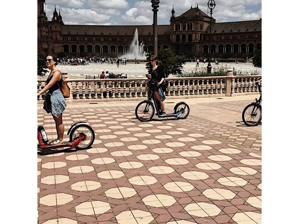 Kickscooter electric tour Sevilla