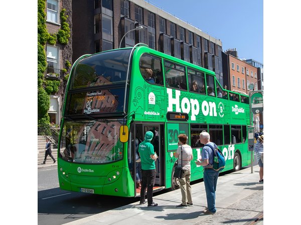 Dublin Hop-On Hop-Off Bus Tour with Guide and Little Museum Entry