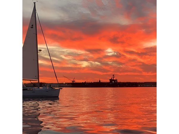 Sunset Sail Along the San Diego Skyline