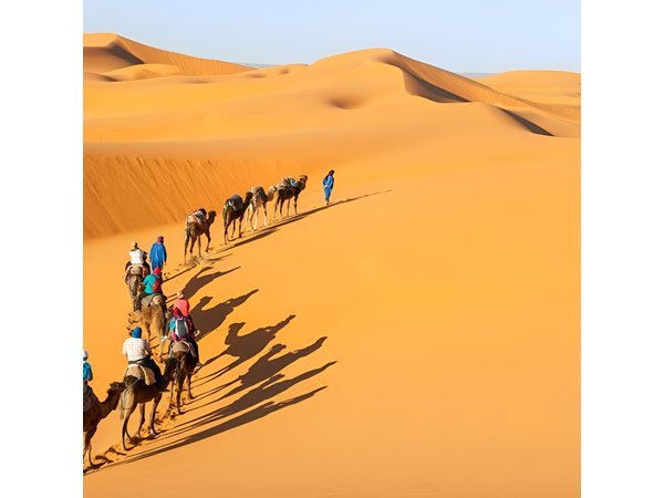 2-Days Sahara desert tour to Erg Lihoudi from Marrakech