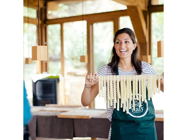 Cooking Class and Lunch at a Tuscan Farmhouse with Local Market Tour from Florence