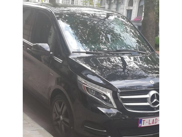 Luxury Minivan from Charleroi airport to the city of Brussels