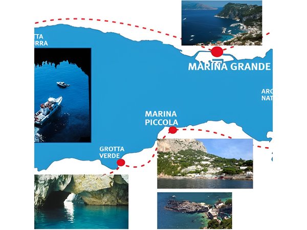 Capri: Boat Tour, Priority Tickets & Blue Grotto (Optional)
